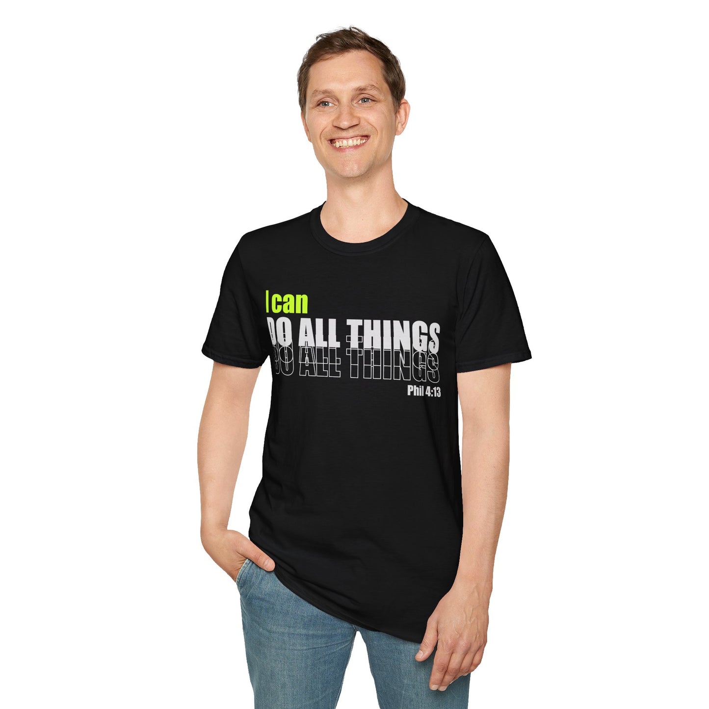 I can do all things Unisex Softstyle T-Shirt